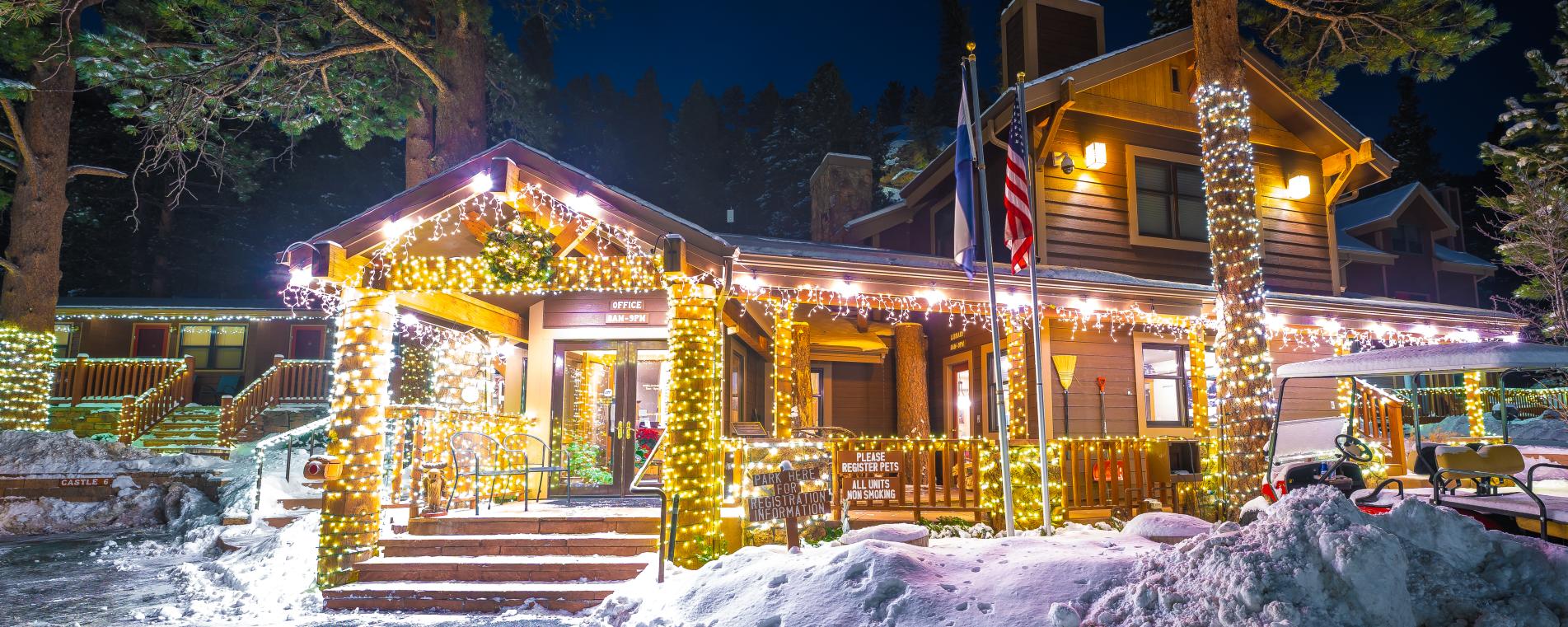 Estes Park Holiday Lights Driving Tour