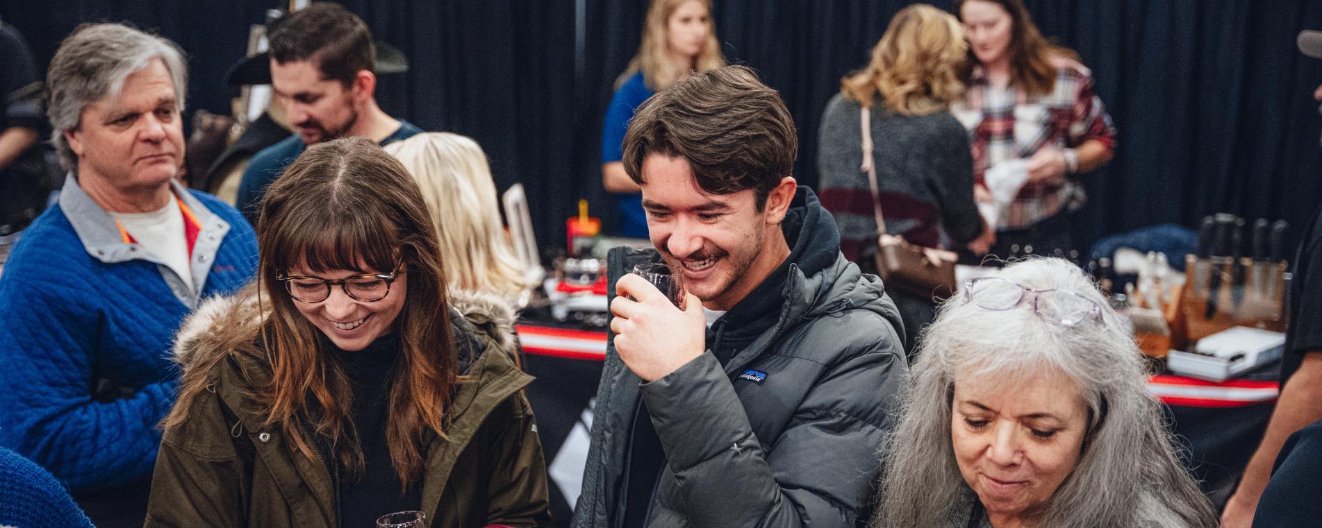 Wine and Chocolate Festival Couple