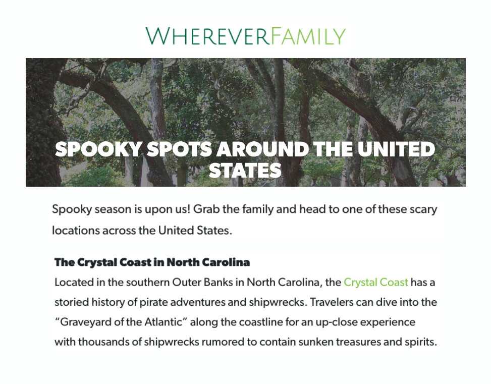 WhereverFamily Spooky Spots