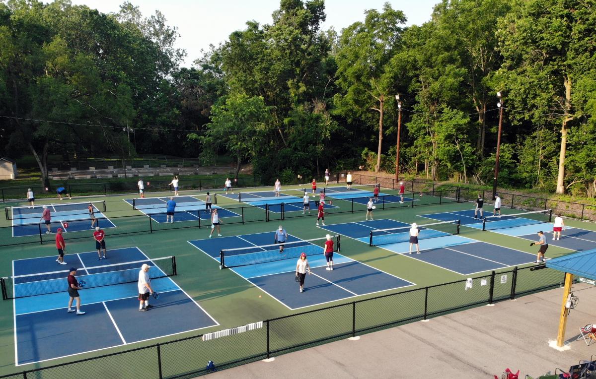 backyard pickleball court