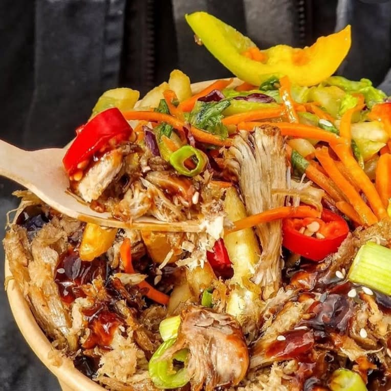 Food selection at Northern Lights at Heaton Park