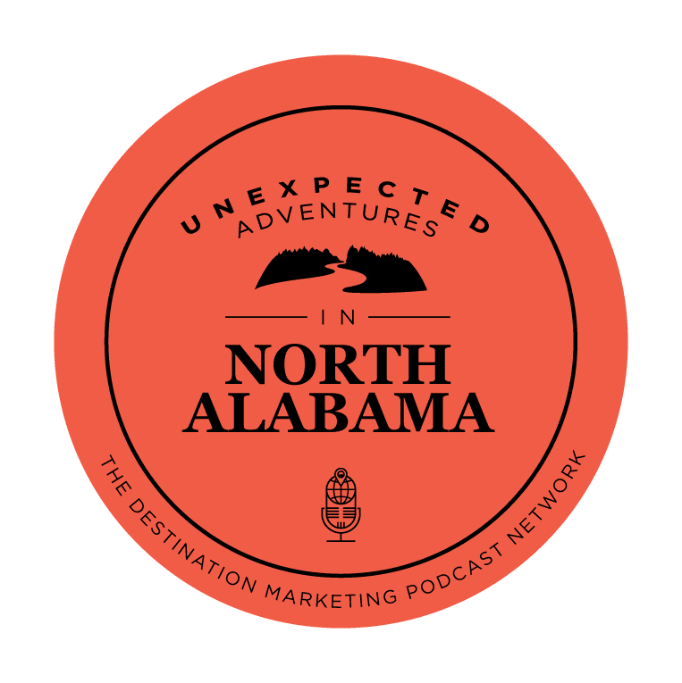 Unexpected Adventures in North Alabama Podcast Logo