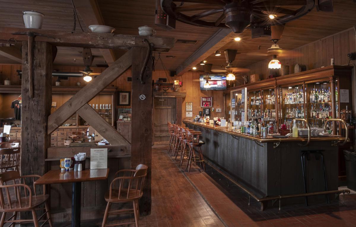 Interior of Badwater Saloon in Death Valley National Park