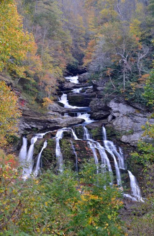 This Waterfall Loop Near Bryson City Takes You to 12 Waterfalls