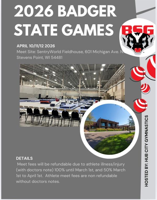 2026 BSG Gymnastics Poster