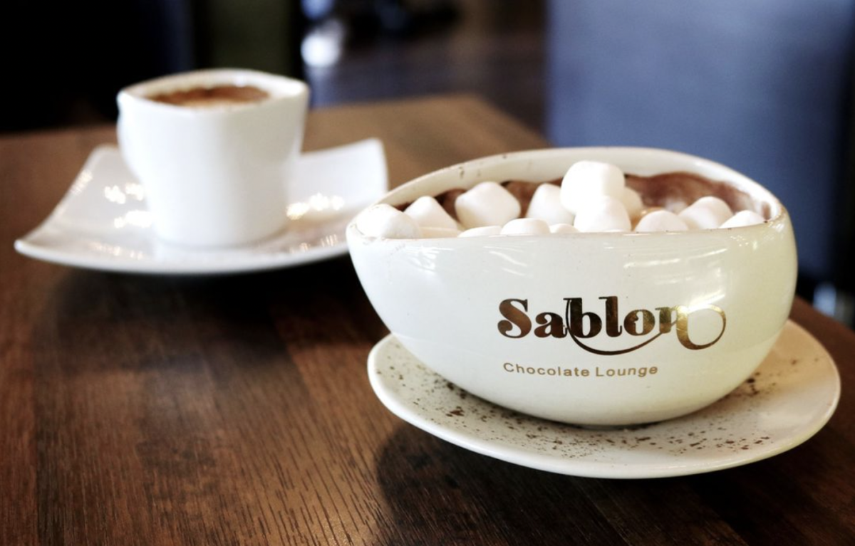 Sablon Chocolate Lounge Hot Chocolate