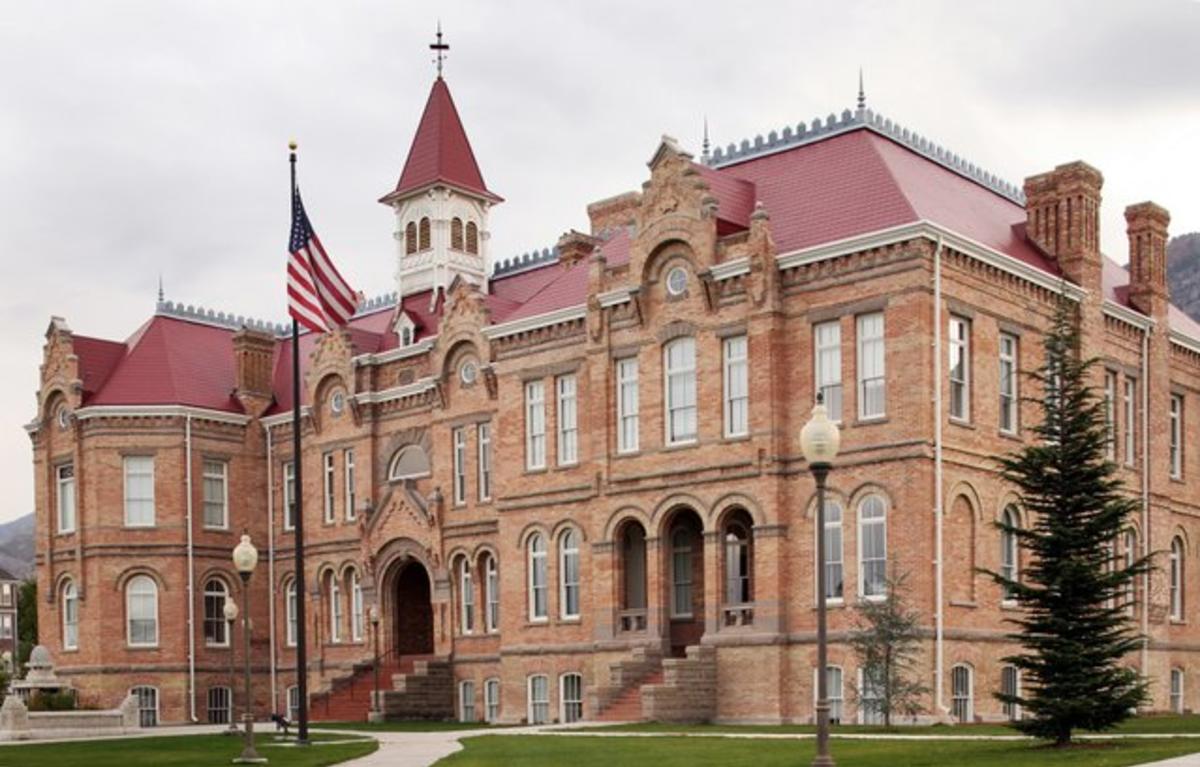 Provo Library Outer Facade