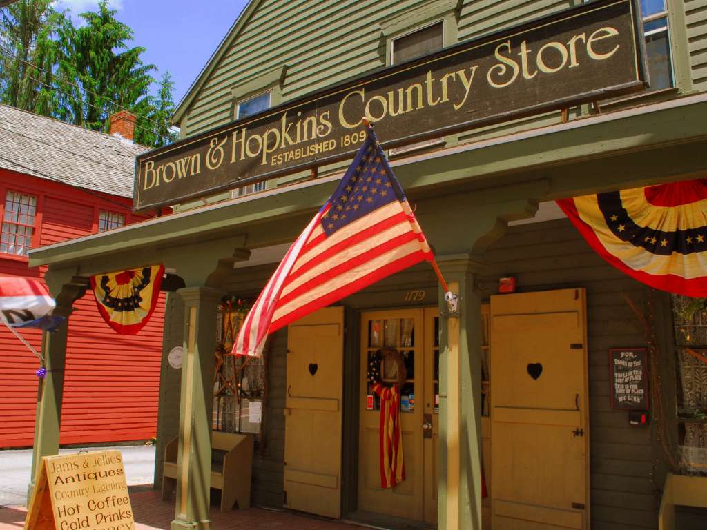 Brown and Hopkins general store, Chepachet