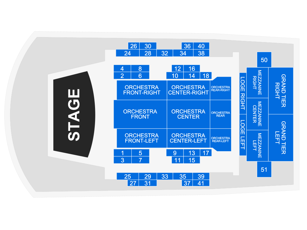 Jacoby Hall Seating Chart