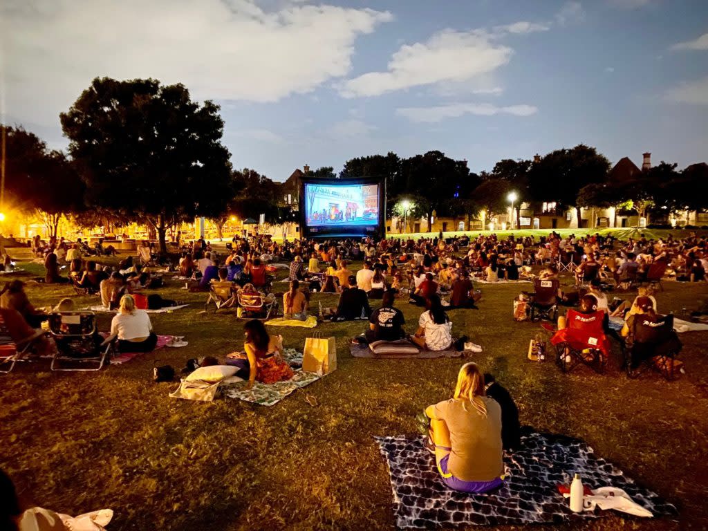 Movie in Griggs Park