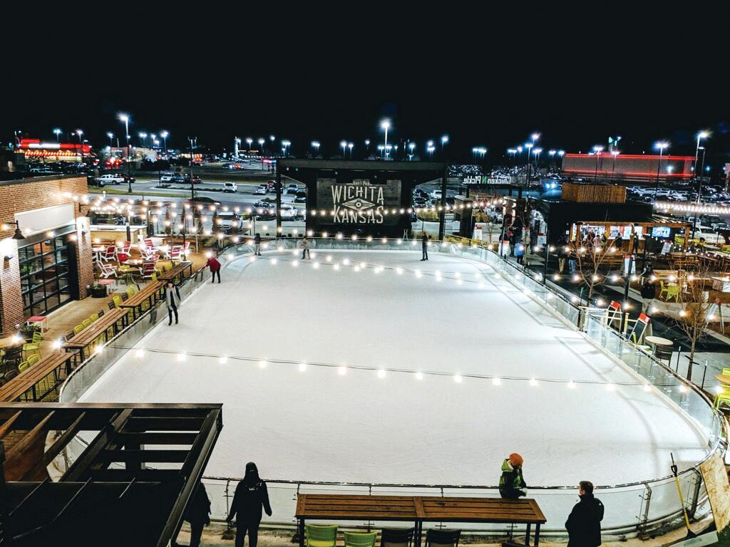 Chicken N Pickle Ice Rink Skating - Visit Wichita