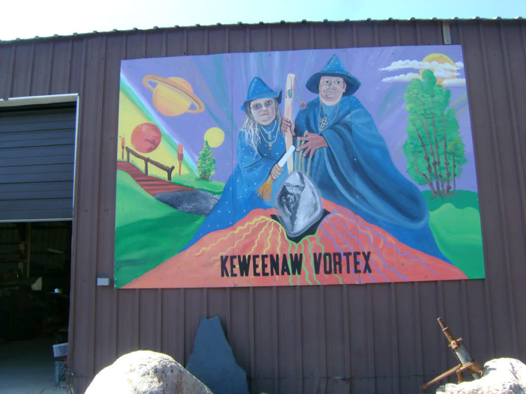 A mural of the Vortex