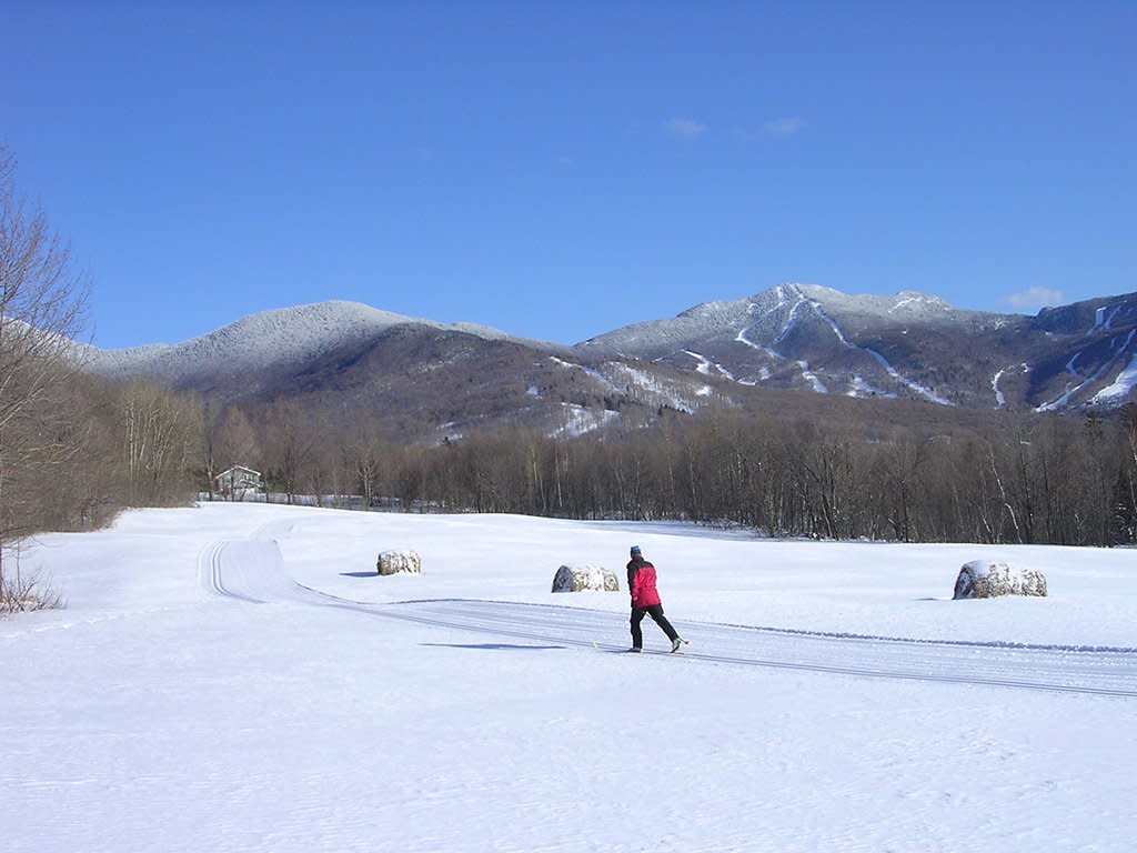 Walking tours, cross-country skiing, and snowshoe tours depart Smuggs Village seven days a week, including naturalist guided tours and a survival skills snowshoe trek. Smuggs Top of the Notch Dinner is open to all ages. Diners take Sterling lift to the summit, enjoy a three-course meal, then snowshoe home by the light of the moon with a guide. Glow tubing on Smuggs lit slopes is a favorite evening activity for kids and adults, and the “I did a Sled” race--each team gets a pile of materials to build a carboard sled they race down Sir Henry’s Learning Hill—is a bonding experience that typically ends in a semi-disintegrated sled and raucous laughter.  - 