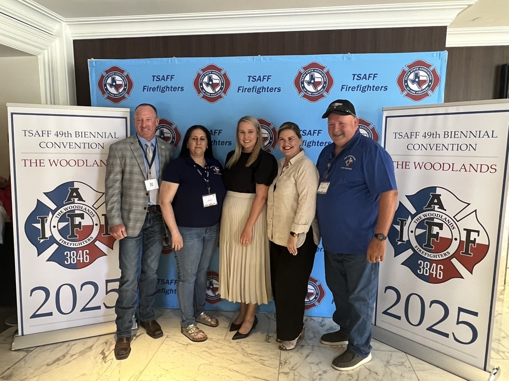 Visit The Woodlands and The Woodlands Professional Fire Fighters Association at the Texas Fire Fighters Association Biennial Convention in El Paso