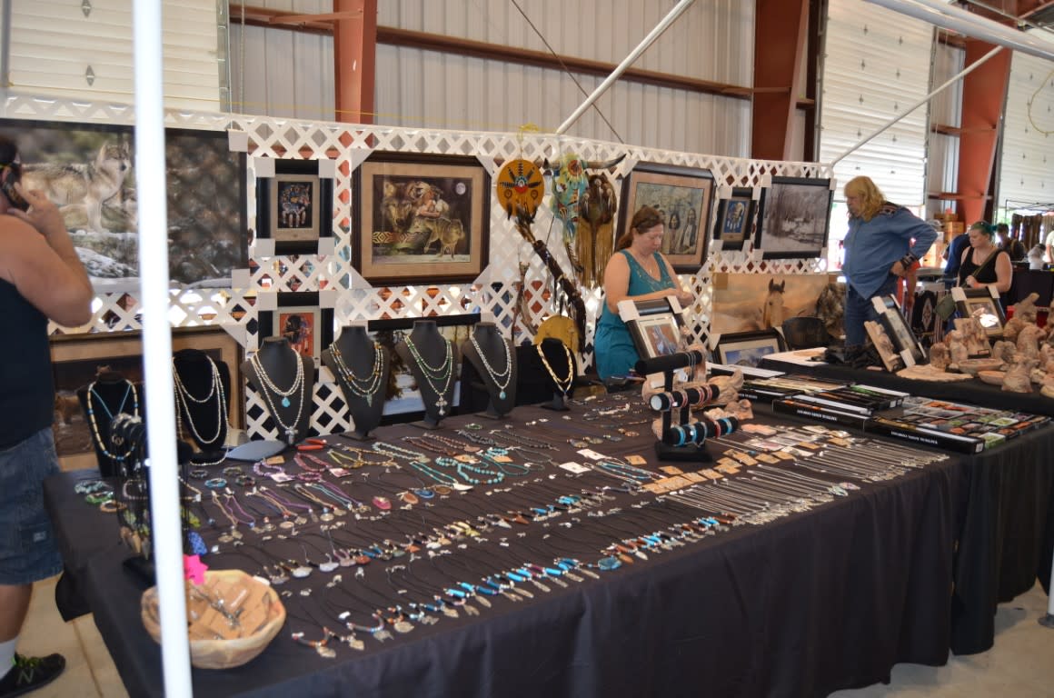 National PowWow jewelry vendor