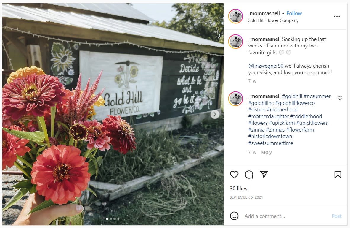 Gold Hill Flower Co Insta 1