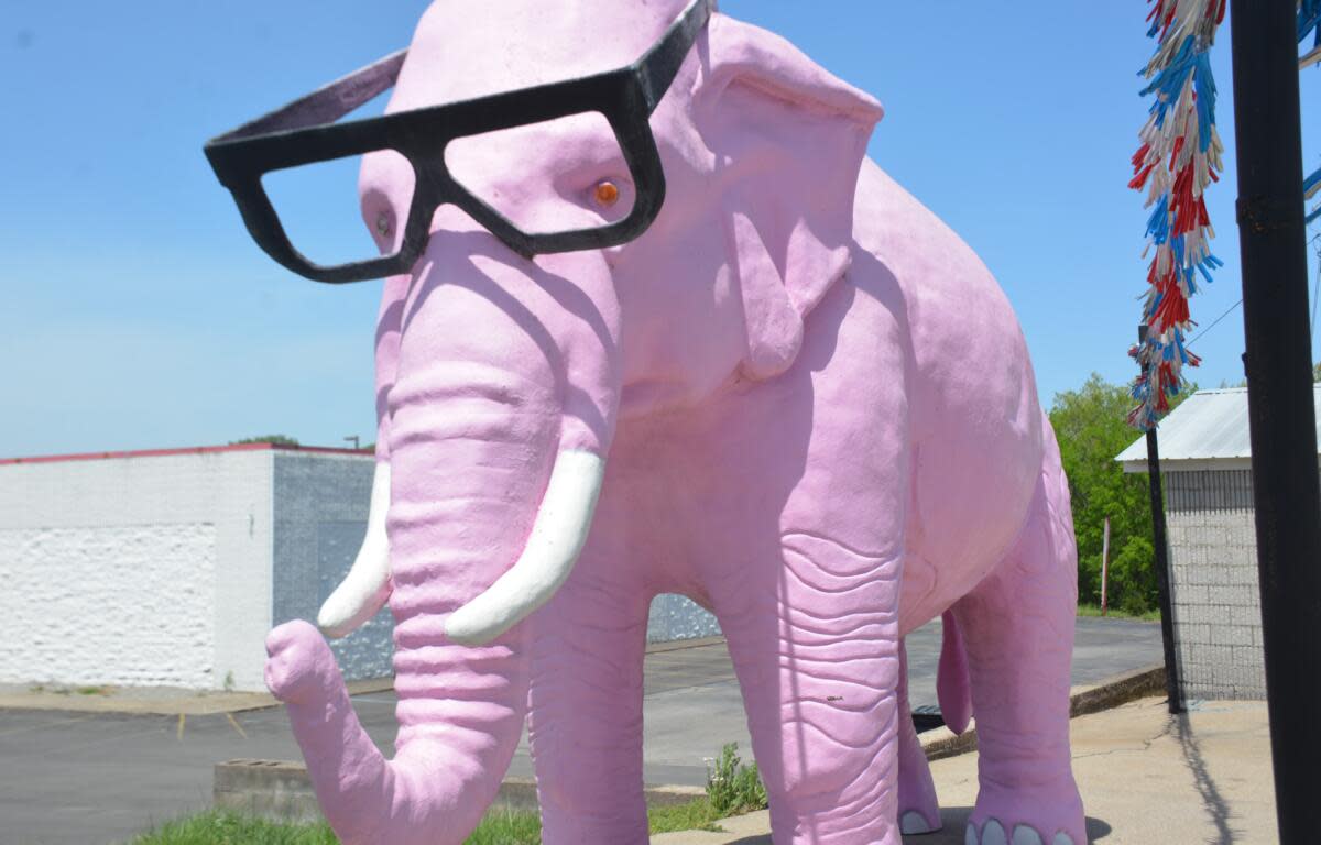 Famous Clarksville Pink Elephant