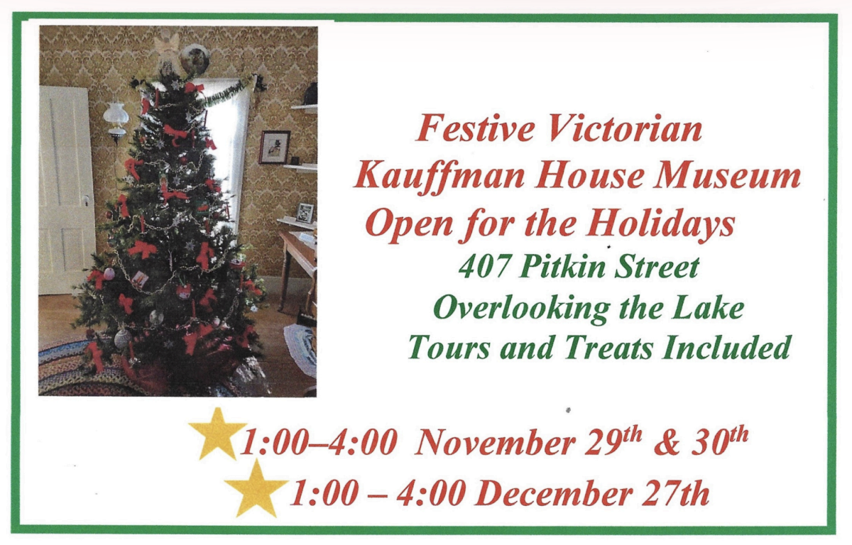 Kauffman House 2024 Holiday