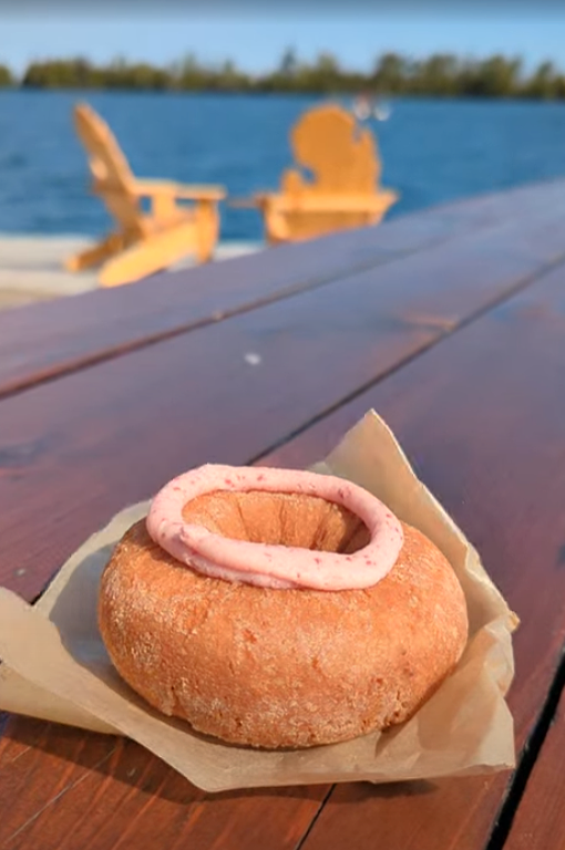 Jamsen's Thimbleberry Donut