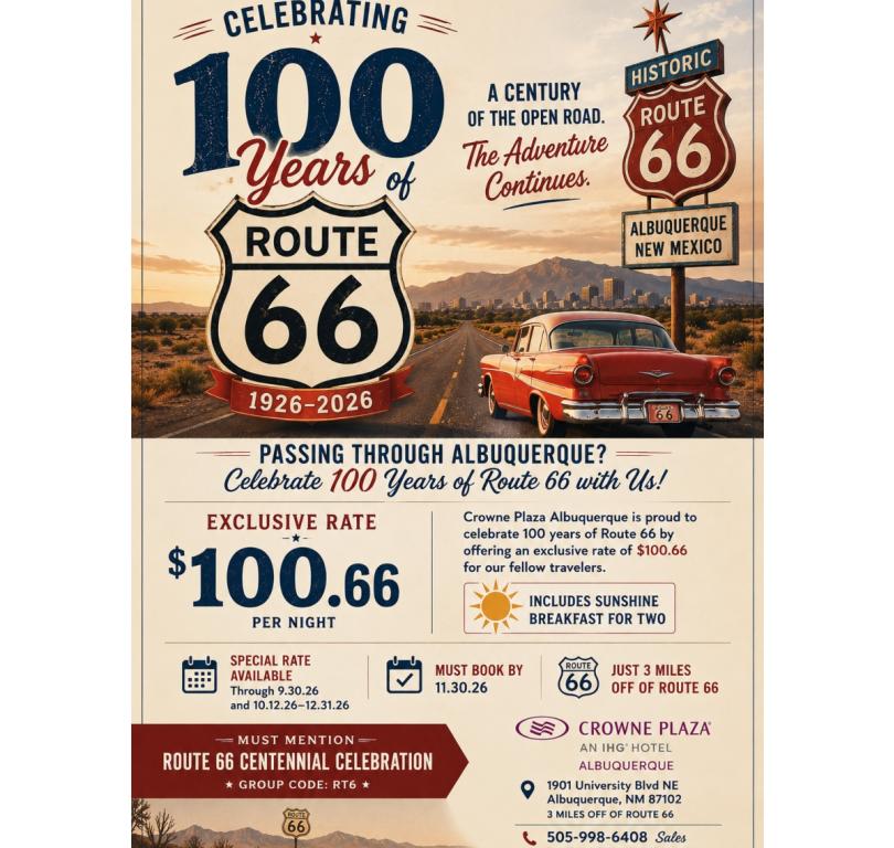 Route 66 Centenial Exclusive Rate
