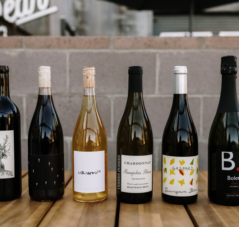 Proudly serving a entire list of natural wine
