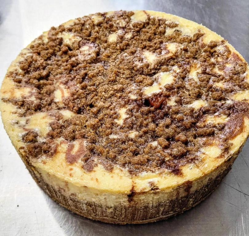 Tania's Tasty Kitchen Apple Crumble Cheesecake