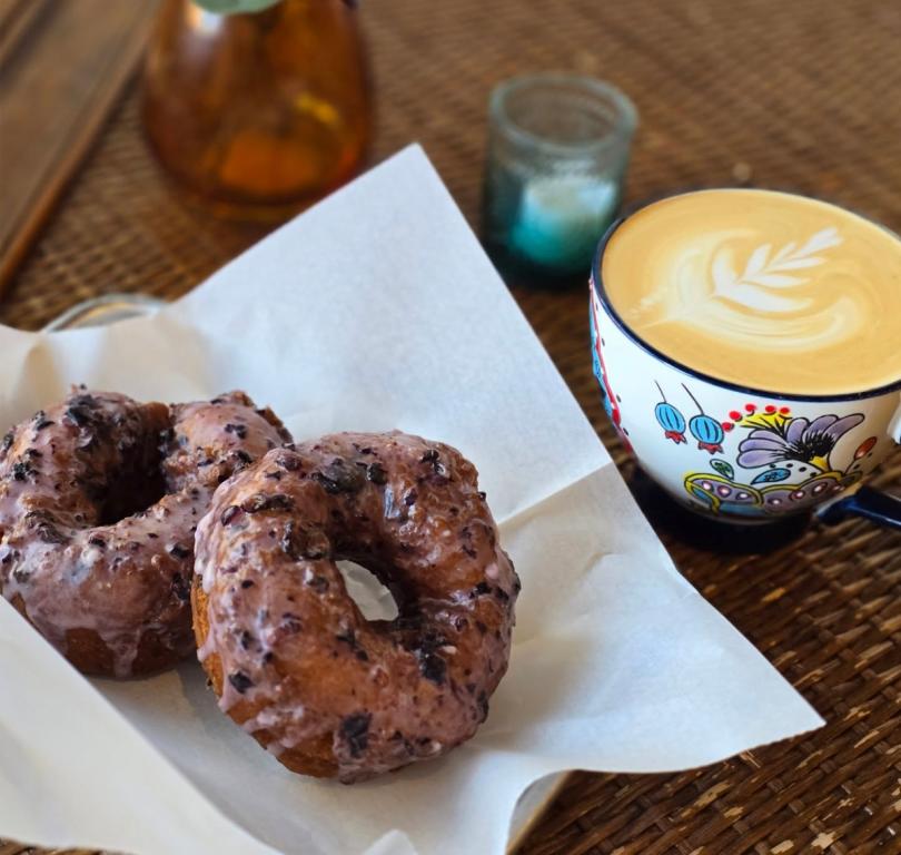 Knead Blueberry Potato Cake Donut