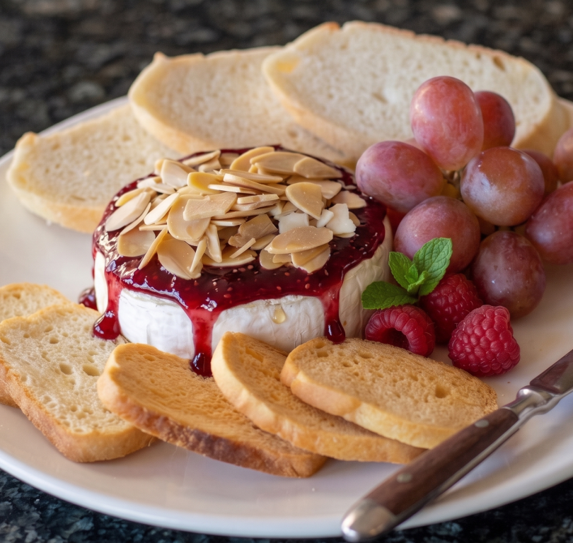 Baked Brie appetizer