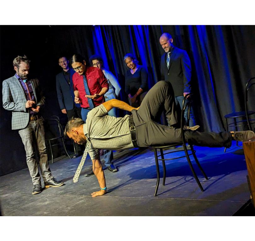 Improvisers from The Show