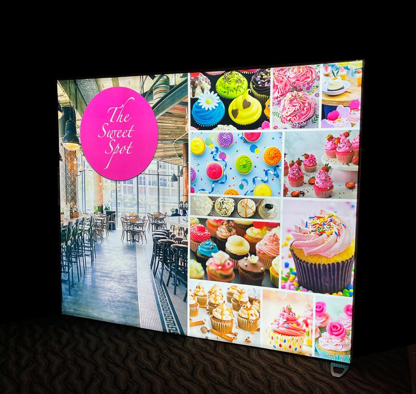 Backlit Trade Show Display