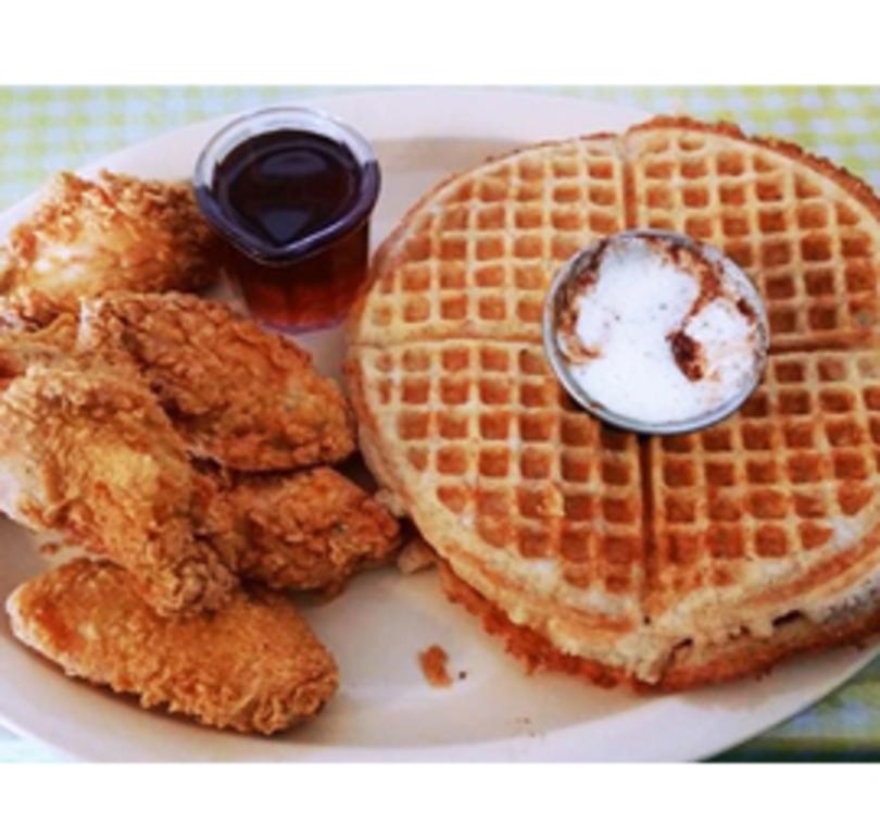 Frank's Famous Chicken & Waffles