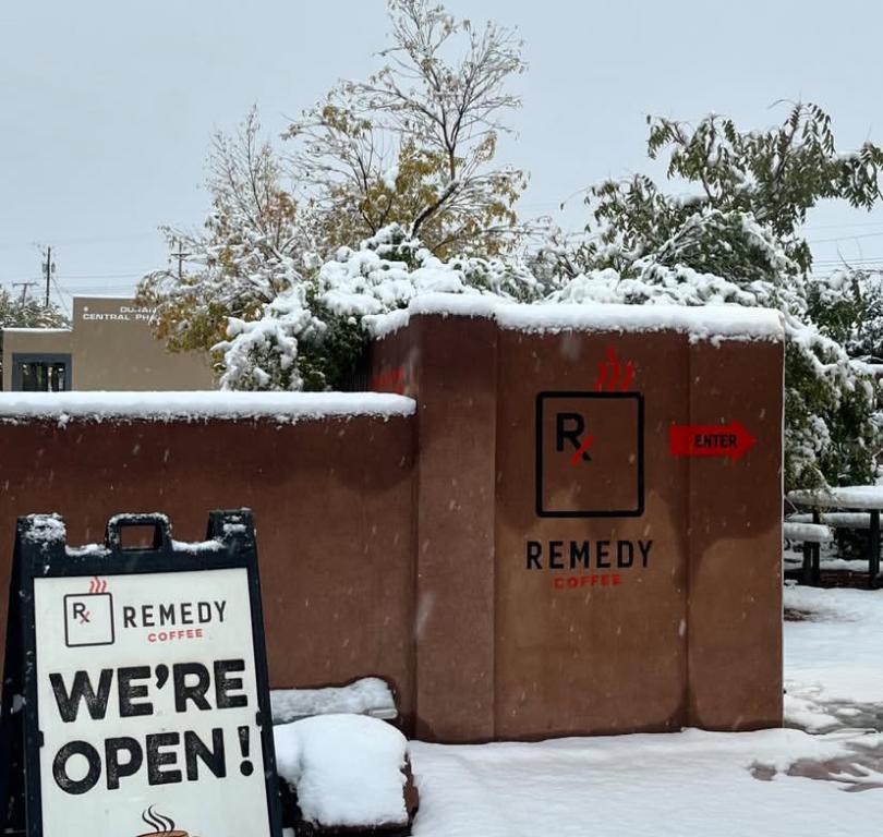 Snowy Remedy Entrance