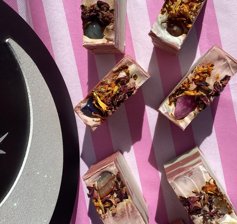 Crystal Infused Bar Soap