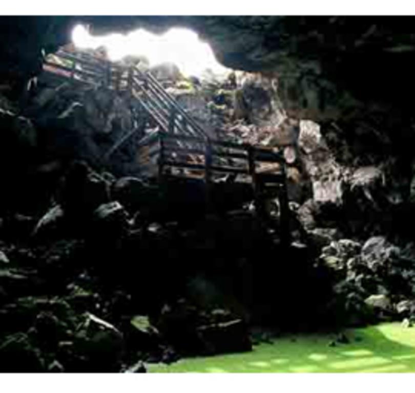 Ice Cave & Bandera Volcano