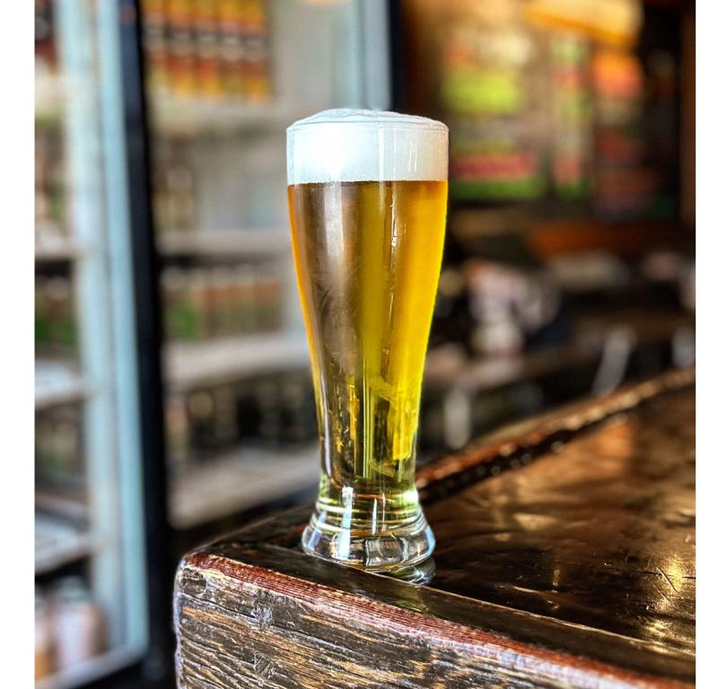 Dortmunder on the bartop
