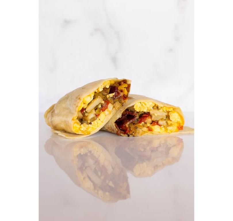 New Mexico Piñon Coffee Breakfast Burrito
