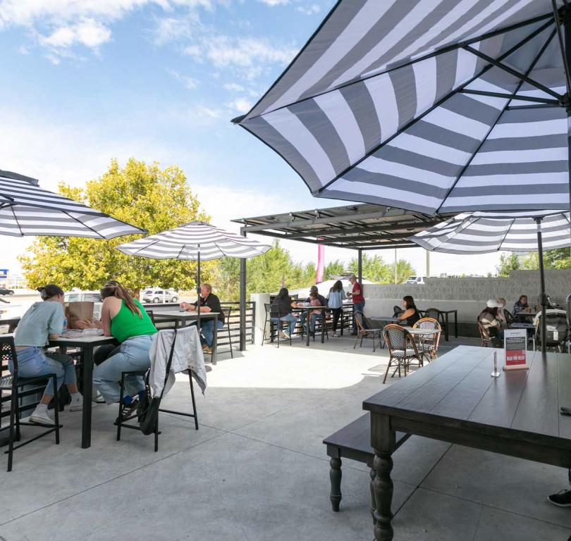 Marketplace Coffee + Tea Patio