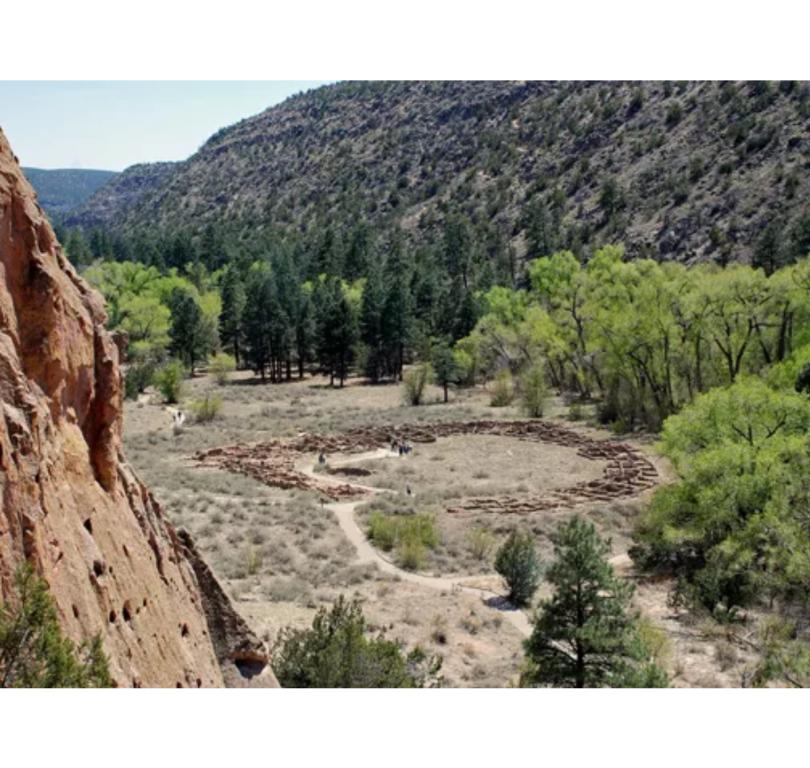 Tyuonyi Village from the Frey Trail photo by sally king