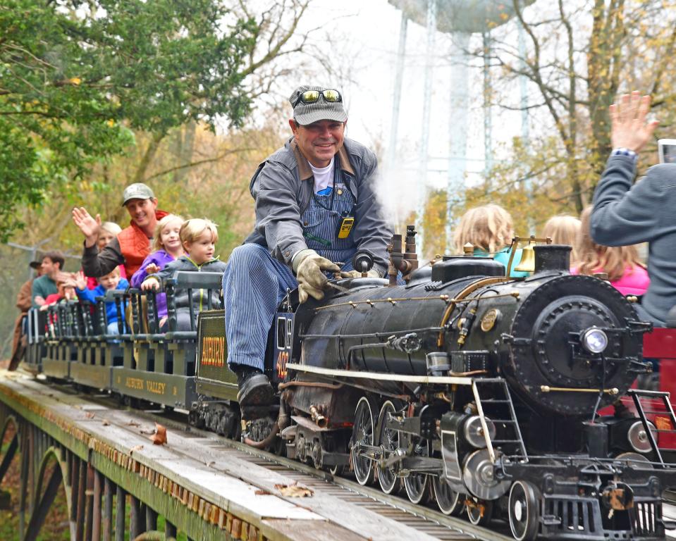 Steamin' Days aboard the Auburn Valley Railroad