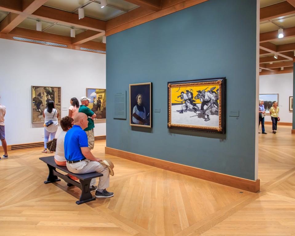 The Brandywine Museum of Art features an outstanding collection of American art