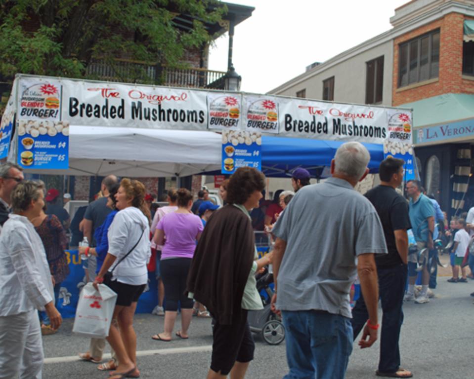 Over 200 Street Vendors are at the Mushroom Festival
