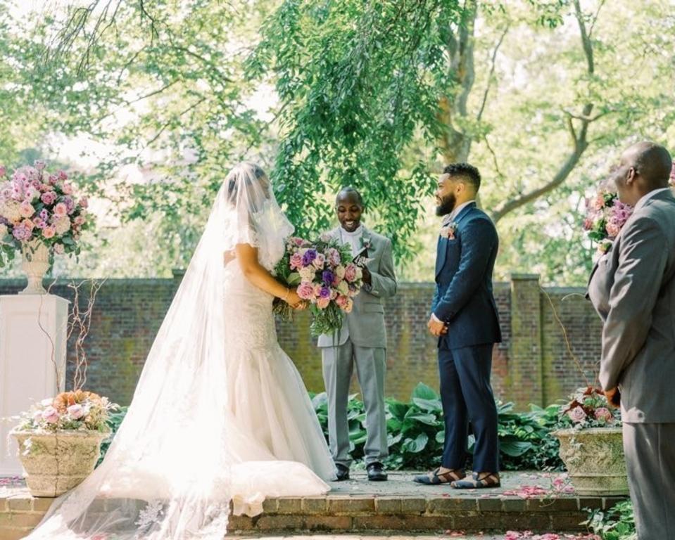 Wedding in the garden