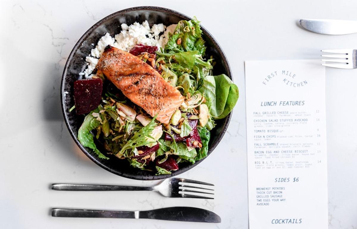 Salmon Salad from First Mile Kitchen