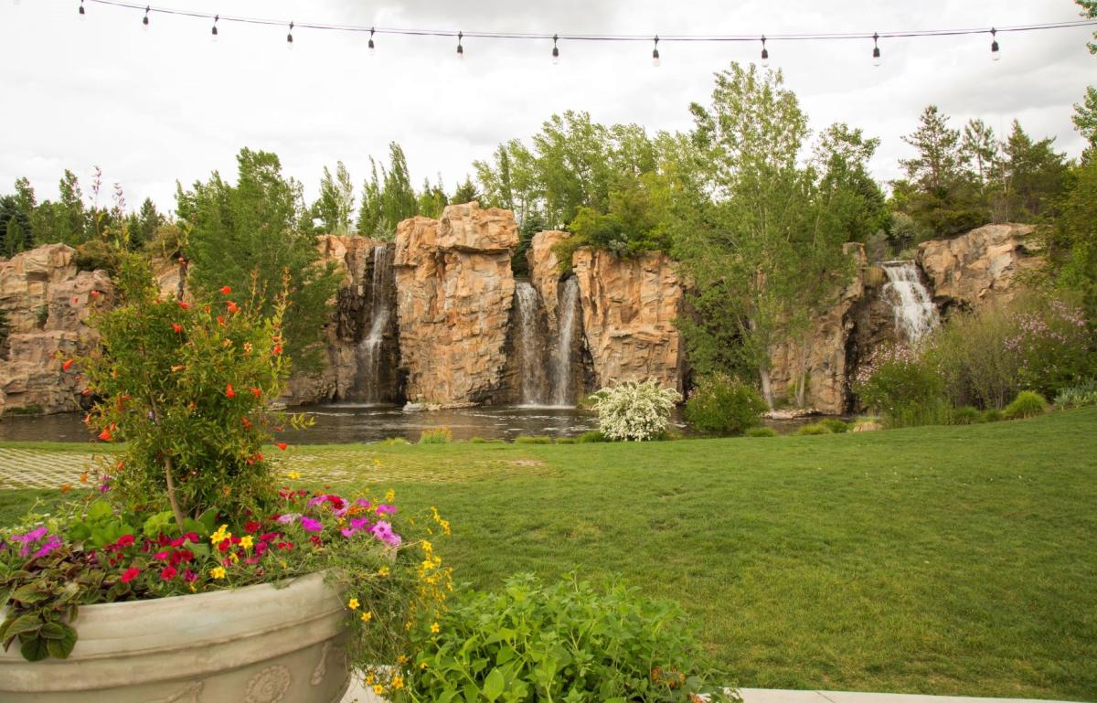 Ashton Gardens Waterfall