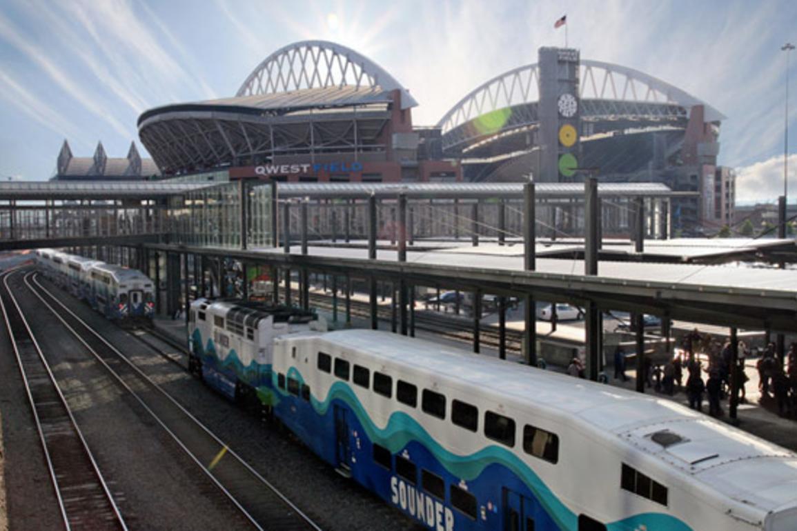 Sounder Train in Seattle
