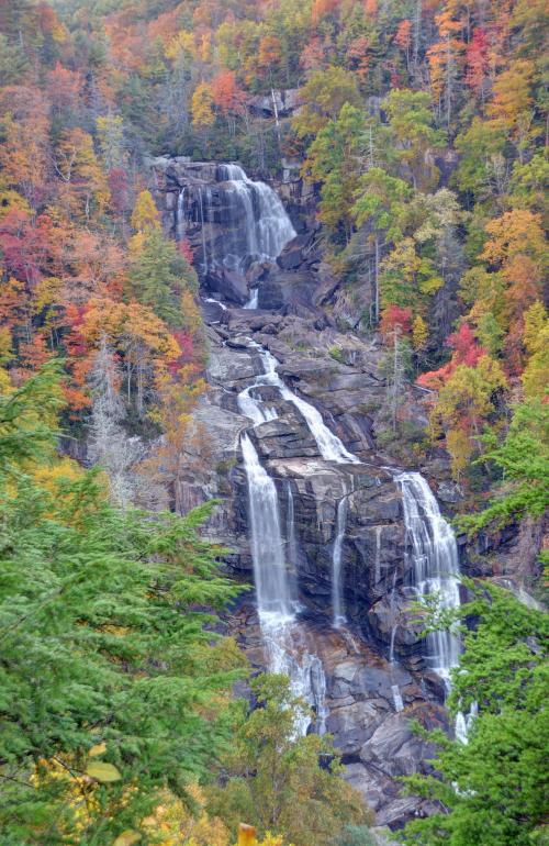 whitewater falls waterfall