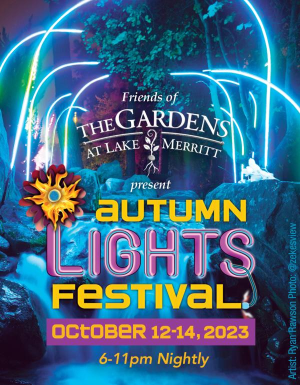 Autumn Lights Festival Poster 2023