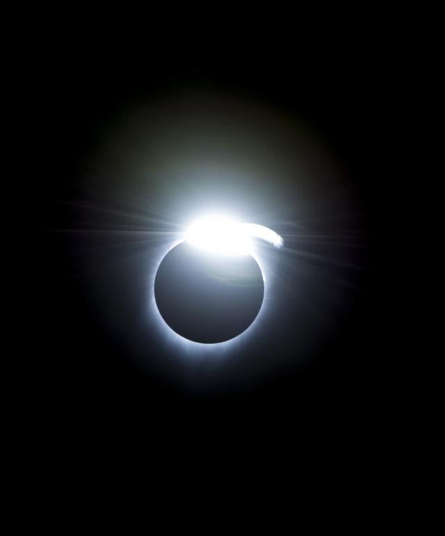 Space Shot of Eclipse