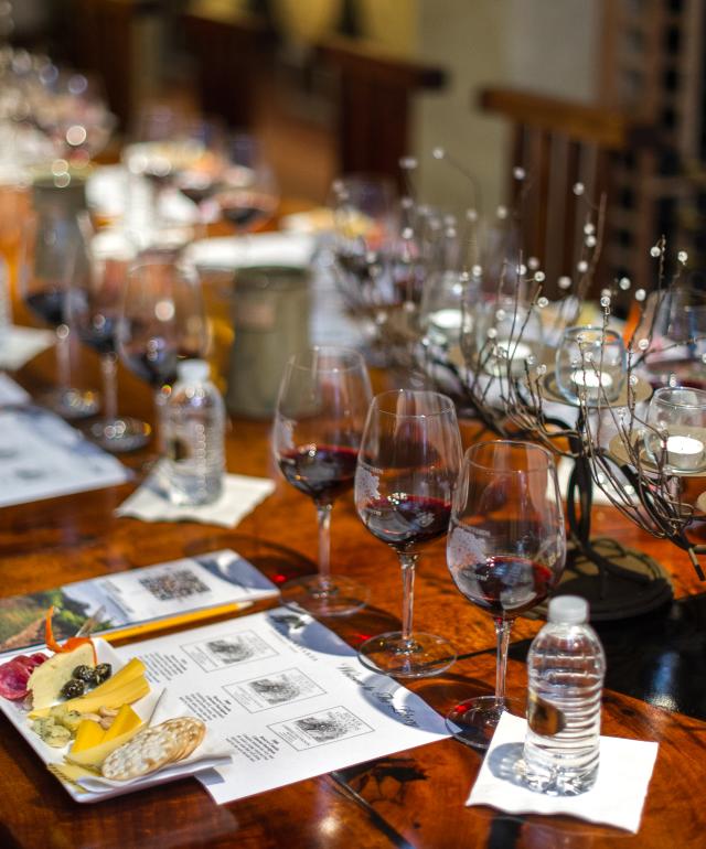 Becker Vineyards Barrell Room In Fredericksburg, TX