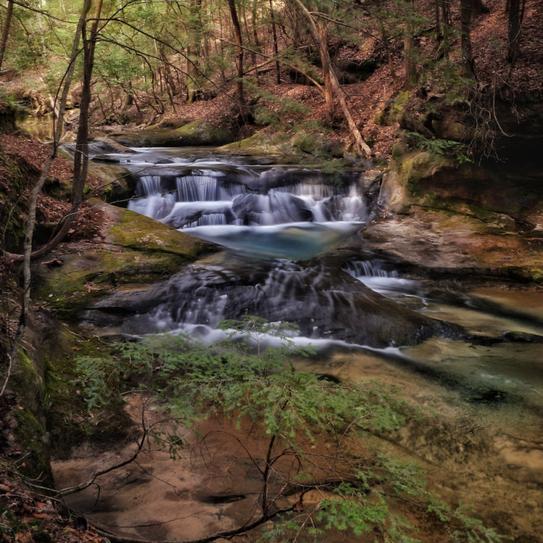 Bankhead waterfall by Lane Leopard